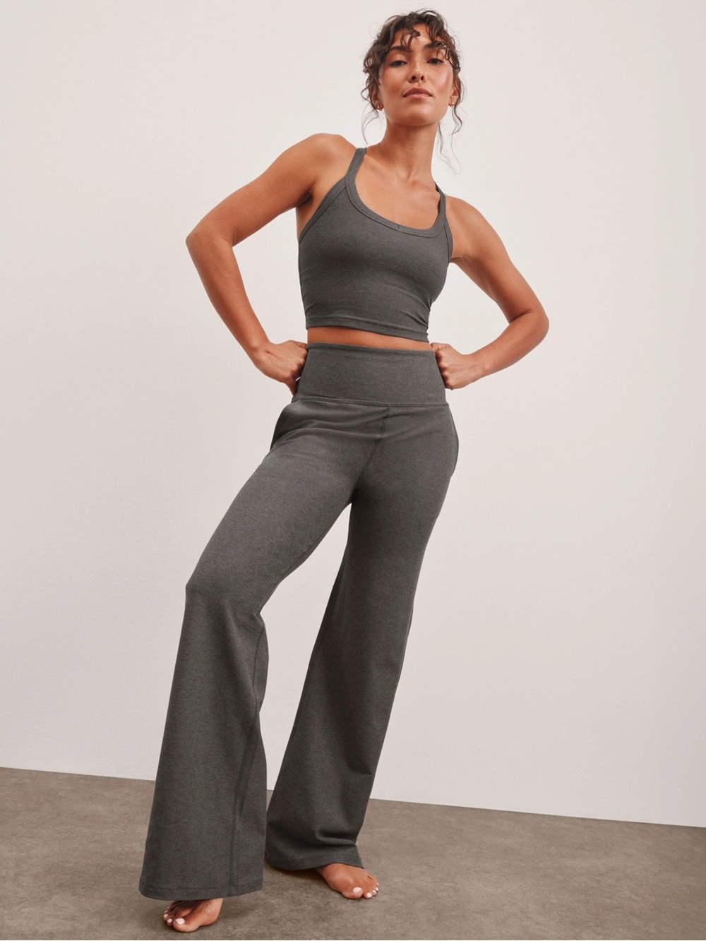 Beyond yoga High-Waist Flared Pants